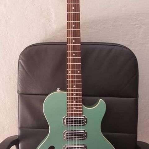Brownsville Choirboy Semi-Hollow gitar (Green)