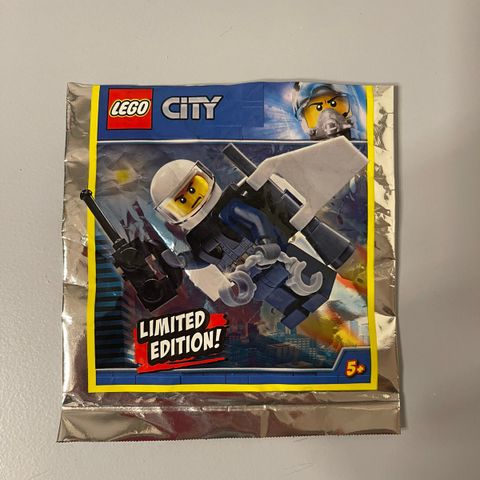 Lego City Limited Edition Minifigeure, Police Officer with Jetpack