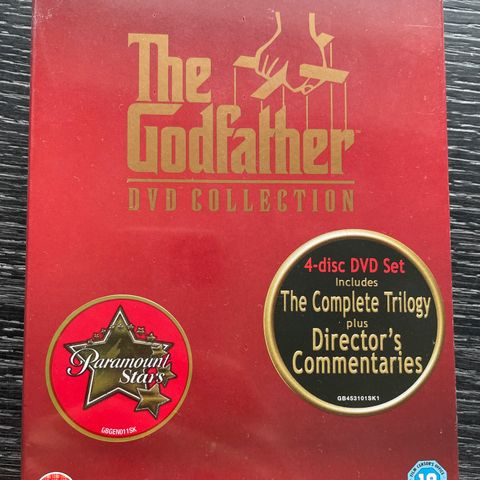 DVD The Godfather collection - uåpnet 4 disk