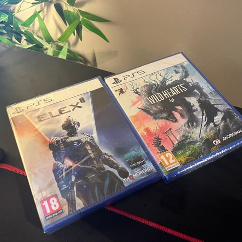 Nye spill til PS5 - Wild Hearts og Elex 2 til PS5.