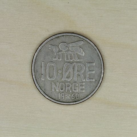 10 øre 1960 Norge   (1054)