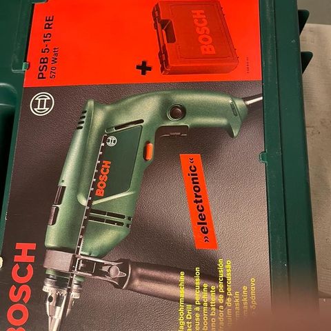 Bosch drillmaskin