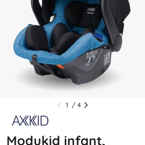 Axkid Modukid Infant bilstol