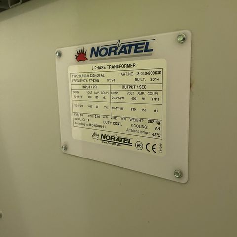 Trafo Noratel 400V
