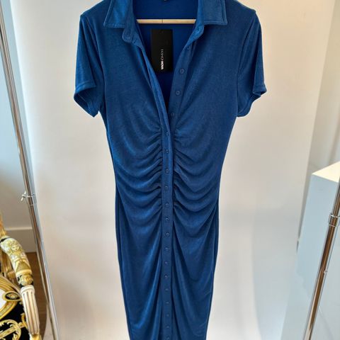 Blå kjole str XL