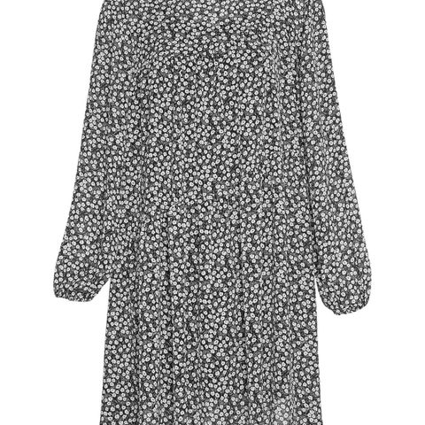 Hibba Rikkelie Short Dress - Arctic Ice Flwr - fra Moss Copenhagen