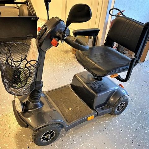 Mobility Scooter Elektrisk rullestol for overvektige opp til 180kg