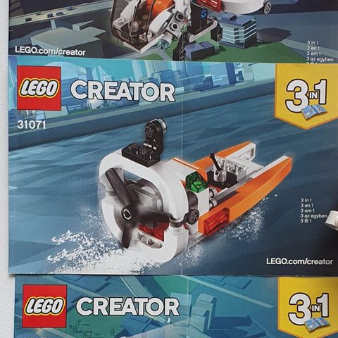 LEGO Creator "Torotors drone" (31071)