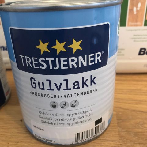 Lakk til gulv og wood filler