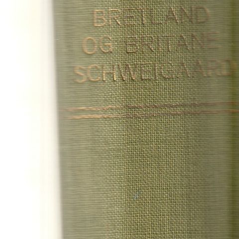 A.O. Vinje Talar Bretland og Britane Schweigaard Cappelens forlag 1946