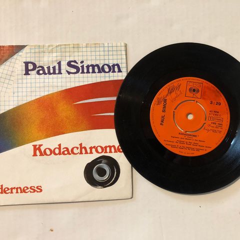 PAUL SIMON / KODACHROME - 7" VINYL SINGLE