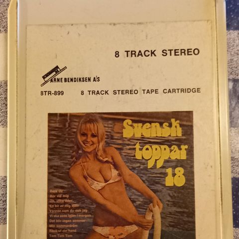 Svensk Topp 8 spors kassetter