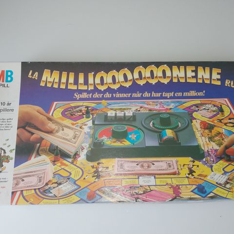 La millionene rulle Brettspill (1988)