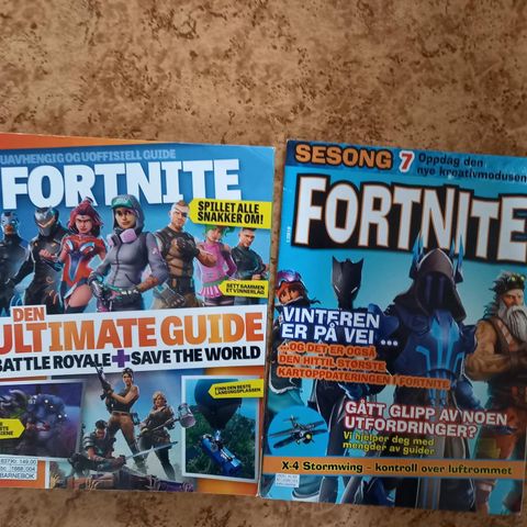 Fortnite Bok og Blad- Selges Rimelig