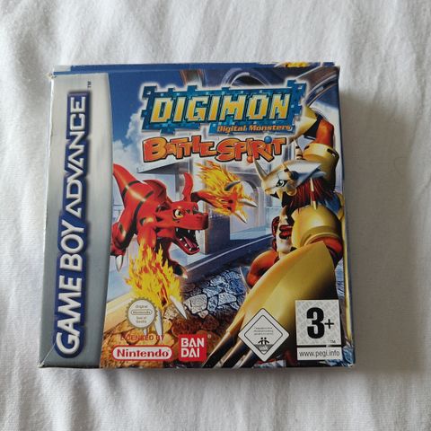 Digimon Battle Spirit Game Boy Advance Pal
