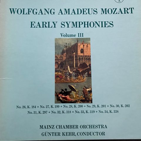 Vinyler av Wolfgang Amadeus Mozart