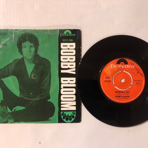 BOBBY BLOOM / MONTEGO BAY - 7" VINYL SINGLE