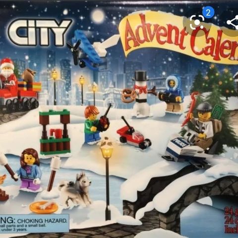 Lego 60099 adventskalender 2015