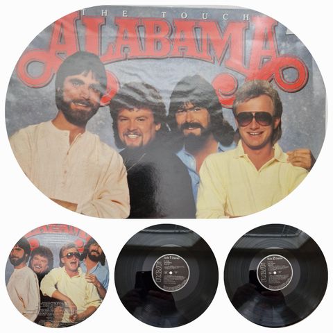 ALABAMA/THE TOUCH 1986 - VINTAGE/RETRO LP-VINYL (ALBUM)