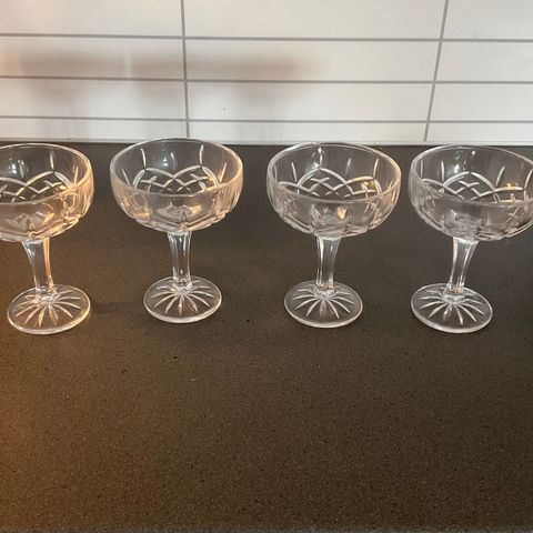 Champagneglass/dessertglass