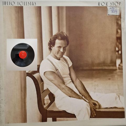 JULIO IGLESIAS/NON STOP 1988 - VINTAGE/RETRO LP-VINYL (ALBUM)