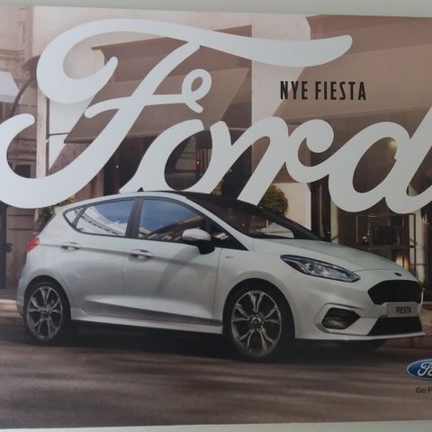 Ford FIESTA -brosjyre.