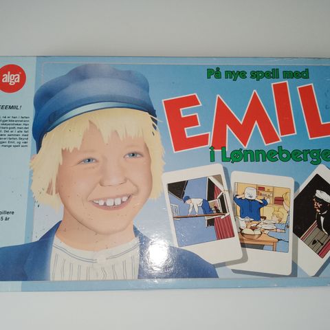 På nye sprell med emil i Lønneberget  Brettspill (1992)