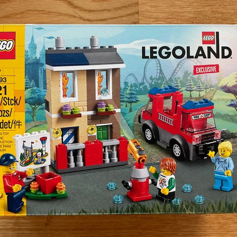 Nytt/Uåpnet LEGO 40393  LEGOLAND Fire Academy - Ekskulsivt