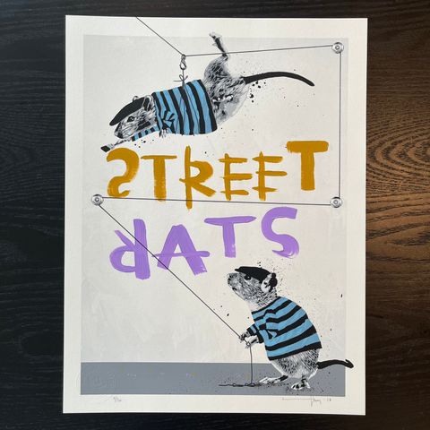 Hama Woods - Rats taking over "Street rats" Handfinished