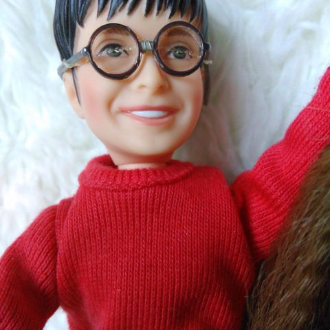 Harry Potter  dukke merket Mattel 1995, ca. 19,5 cm lang.