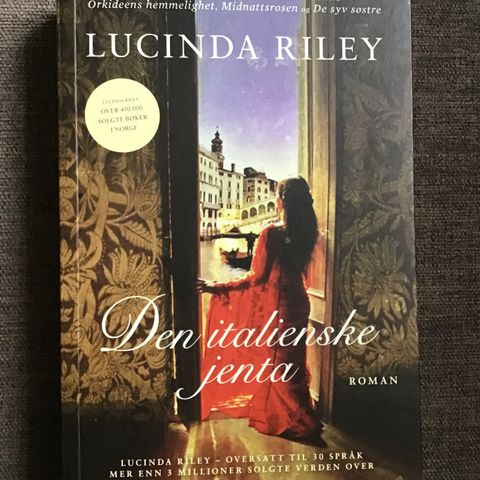 Pocketbok: Lucinda Riley, Den italienske jenta