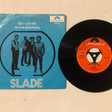 SLADE / COZ I LUV YOU - 7" VINYL SINGLE