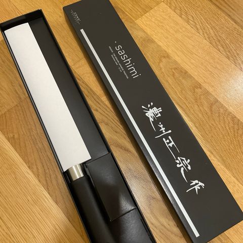 Sashimi kniv 21 cm - Helt ny