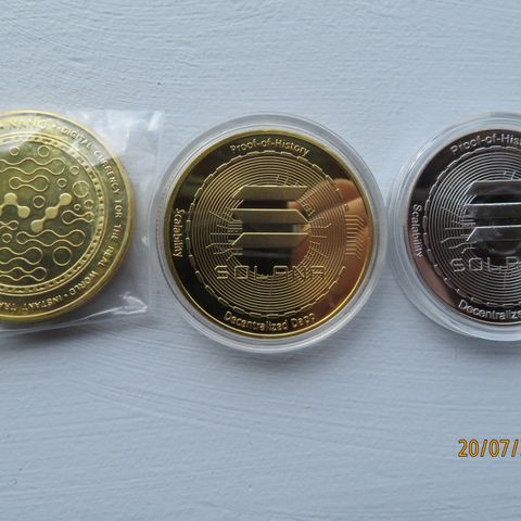 Samlermedaljonger coin mynter