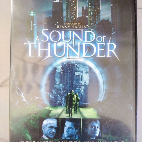 Dvd. Sound of thunder. Thriller/Sci-fi. Norsk tekst.