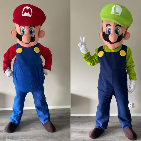 Utleie Super Mario og Luigi kostyme