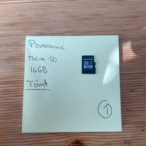 Panasonic 16GB Micro-sd kort
