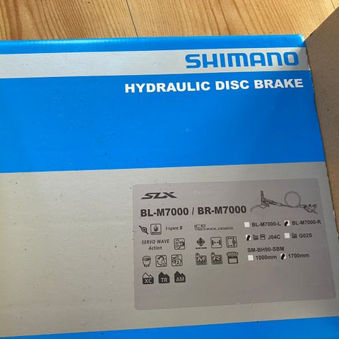 Shimano hydrolic disk brakes