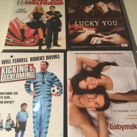 Babymakers - Kicking & Screaming - Lucky You - My Super Ex Girlfriend.