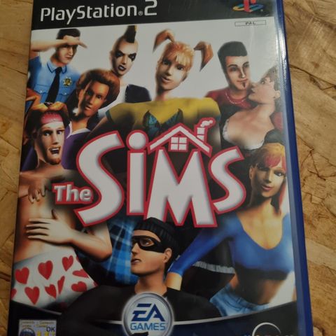 Meget pent PS2 The Sims