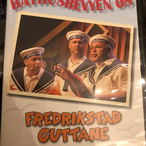 Fredrikstad guttane 3stk dvd’er