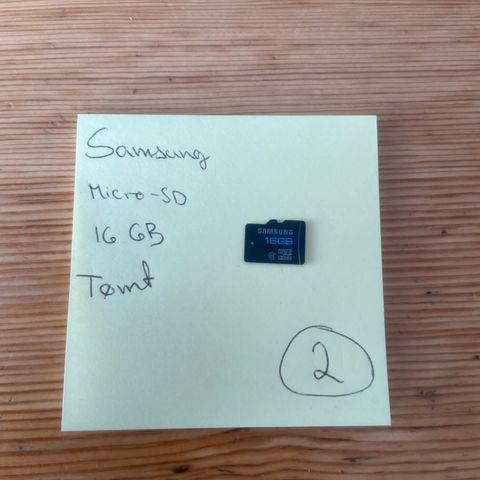 Samsung 16GB minnebrikke