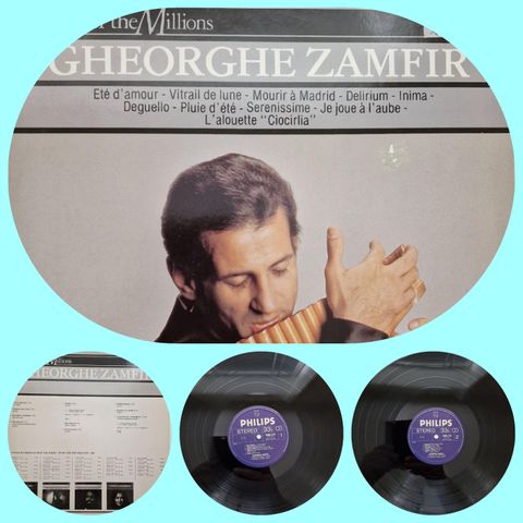 GHEORGHE ZAMFIR 1976 - VINTAGE/RETRO LP-VINYL (ALBUM)