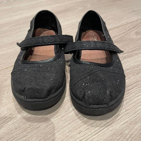 Toms sko med glitter str T11 (28,5)