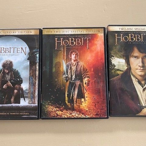 Hobbiten triologi DVD