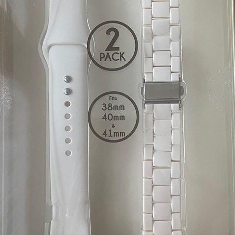 2stk Klokkereim / Apple Straps / klokketilbehør