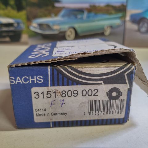 Utløserlager Opel Saab ++ SACHS PERFORMANCE 3151809002