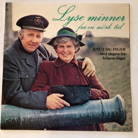 KNUT OG INGER / LYSE MINNER FRA EN MØRK TID - VINYL LP