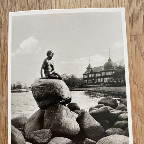 Vintage Souvenir kort fra København fra 50 tallet