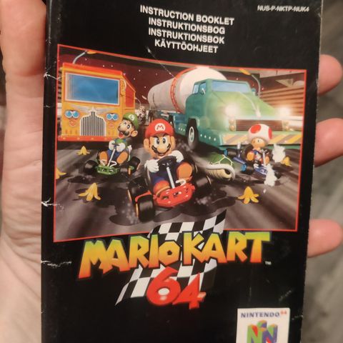 Manual til Mario Kart 64